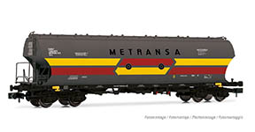 021-HN6557 - N - RENFE, 4-achs. Schwenkdachwagen Uacs, „Metransa, Ep. IV